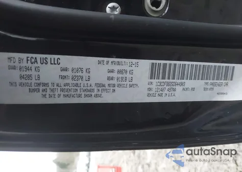 2016 Dodge Dart Sxt z USA, uszkodzony, nr VIN 1C3CDFBB2GD644903